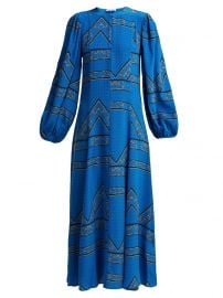 Cloverdale printed silk dress at Matches