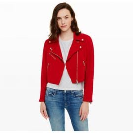 Club Monaco Averie Moto Jacket at Club Monaco