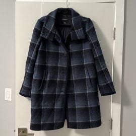 Club Monaco Jackets amp Coats Club Monaco Blue Plaid Jacket Poshmark at Poshmark