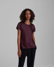 Club Monaco Satin Tee at Club Monaco