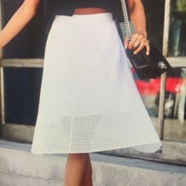 Club Monaco Skirts Host Pick Nwt Club Monaco Huette Skirt Jupe Pure White Eyelet Size Poshmark at Poshmark