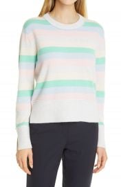 Club Monaco Stripe Cashmere Sweater   Nordstrom at Nordstrom