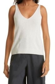 Club Monaco V-Neck Cashmere Tank at Nordstrom