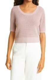 Club Monaco Waffle Stitch Wool Blend Sweater at Nordstrom