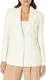 Club Monaco Women39s Tall Size Tweed Texture Blazer at Womens Clothing store at Amazon