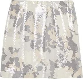 Club Monaco Womenx27s Sequin Mini Skirt at Womens Clothing store at Amazon