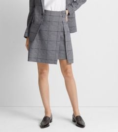 Club Monaco Wrap Mini Skirt at Club Monaco