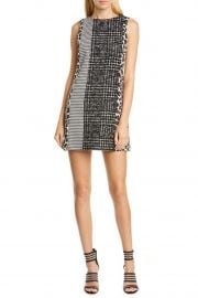 Clyde Pattern Mix Wool Blend Shift Dress at Nordstrom Rack