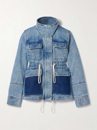 Co Denim Jacket in Mid denim at Net a Porter