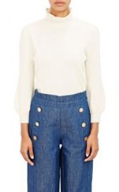 Co Ruffle-Neck Sweater at Barneys