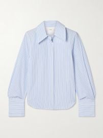 Co Striped cotton poplin shirt at Net a Porter