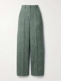 Co Wool Blend Shirt and Wool Blend Straight leg Pants at Net a Porter