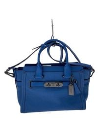Coach Handbag All LeatherLeatherBluPlain eBay at eBay