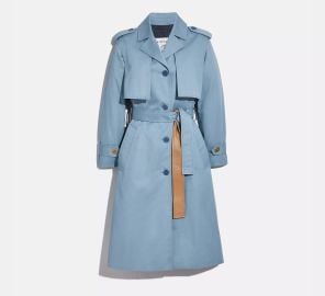 Coach Minimal Trench Coat at Coach