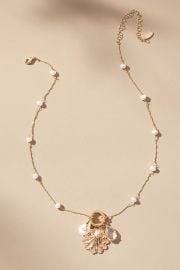 Coastal Charm Beaded Necklace at Anthropologie
