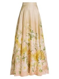 Coaster Floral Maxi Skirt by Zimmermann at Saks Fifth Avenue