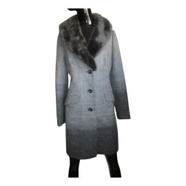 Coat Banana Republic Grey size 6 US in Polyester - 30393011 at Vestiaire Collective