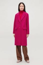 Coat with Oversized Lapels at COS