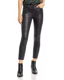 Coated Skinny Ankle Jeans in Mamba Snake at Bloomingdales