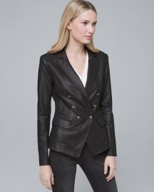 Coated Trophy Jacket at White House  Black Market