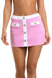 Coco Colorblock High Waist Cover-Up Skirt at Nordstrom
