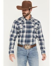 Cody James Mens Rio Bravo Plaid Print Long Sleeve Flannel Shirt - Country Outfitter at Country Outfitter