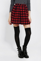 Coincidence and Chance Pleated Plaid Skirt at Urban Outfitters