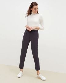 Colby Pant - OrigamiTech  Cool Charcoal  at M.M.LaFleur