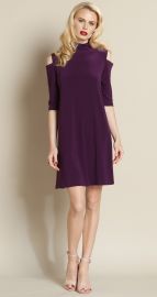 Clara Sunwoo Cold Shoulder Dress at Shoptiques