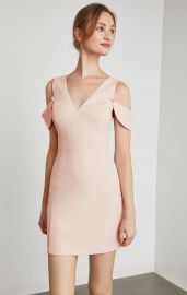 Cold Shoulder Mini Sheath Dress at Bcbgmaxazria