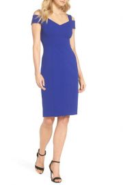 Cold Shoulder Sheath Dress by Eliza J at Nordstrom Rack