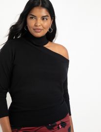 Cold Shoulder Sweater at Eloquii