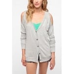 Cold shoulder cardigan at Urban Outfitters at Urban Outfitters