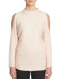 Cold shoulder sweater at Lord & Taylor