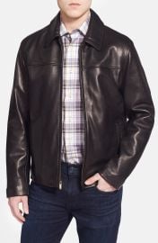 Cole Haan Lambskin Leather Jacket  Online Only at Nordstrom