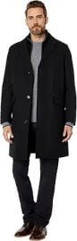 Cole Haan Men's Classic Wool Long Twill Coat at Amazon