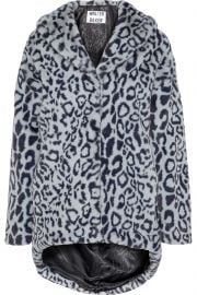 Coleman leopard-print faux fur coat at The Outnet