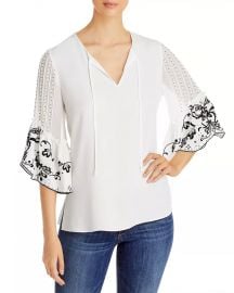 Colene Silk Tunic at Bloomingdales