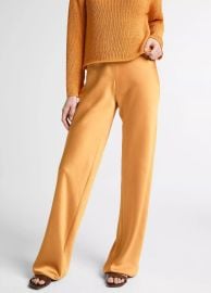 Colette High-Rise Crushed Satin Bias Pant at Vince