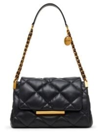 Colette Quilted Small Shoulder Handbag at Macys