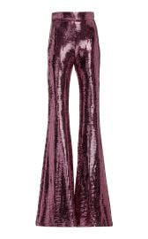 Colette Sequin Flared Pants By The New Arrivals Ilkyaz Ozel at Moda Operandi