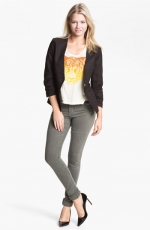 Collarless blazer by Gibson at Nordstrom