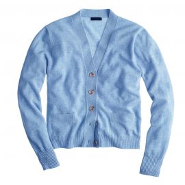 Collection Cashmere cardigan in blue at J. Crew