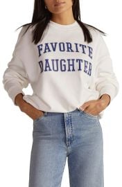 Collegiate Cotton Blend Sweatshirt at Nordstrom
