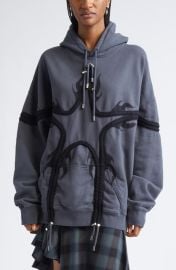 Collina Strada Star Tie Dye Cotton Fleece Hoodie at Nordstrom