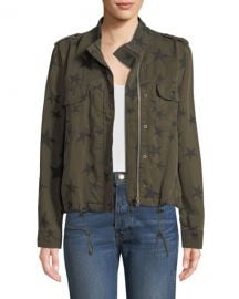 Collins Star-Print Utility Jacket at Bergdorf Goodman