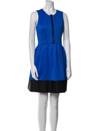 Color Block Scuba Dress at The Real Real