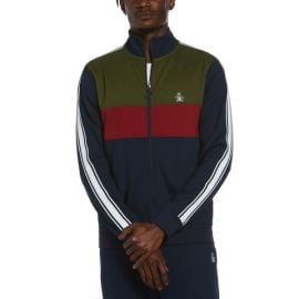 Color Block Track Jacket at Original Penguin