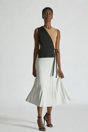 Color Block Wrap Dress by Yigal Azrouel at Yigal Azrouel