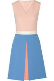 Color-block crepe dress at The Outnet